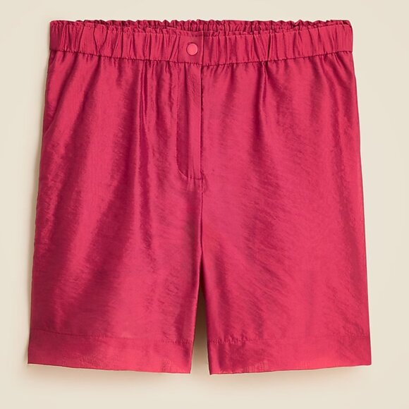J. Crew Summerweight nylon short with removable lining Size 8 - Picture 1 of 9